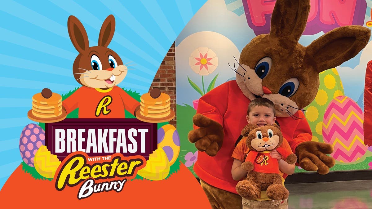 Breakfast with the Reester Bunny | HERSHEY'S CHOCOLATE WORLD