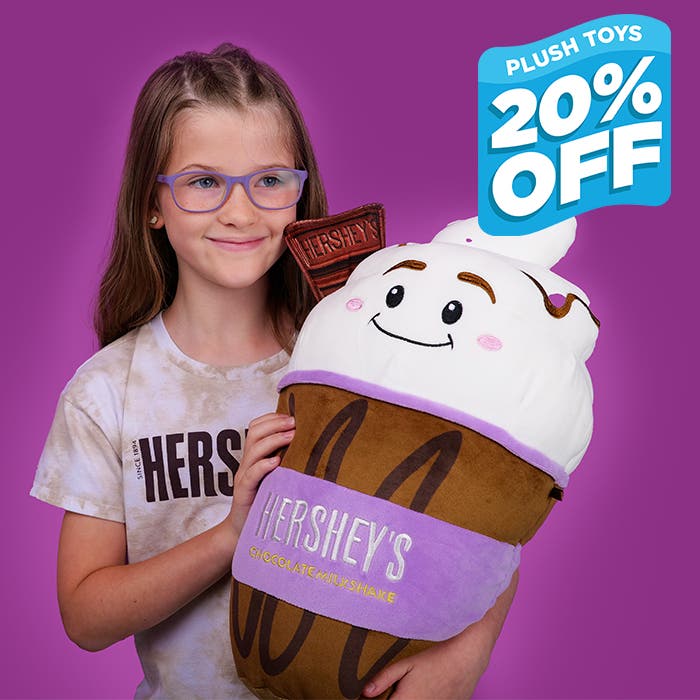 Girl with Milkshake Plush