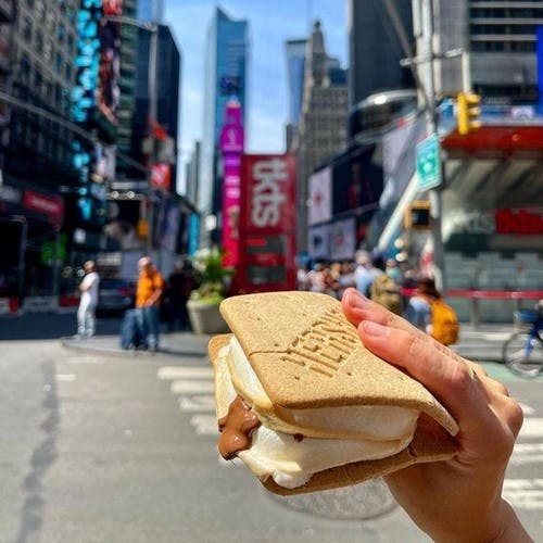 S'more in Times Square