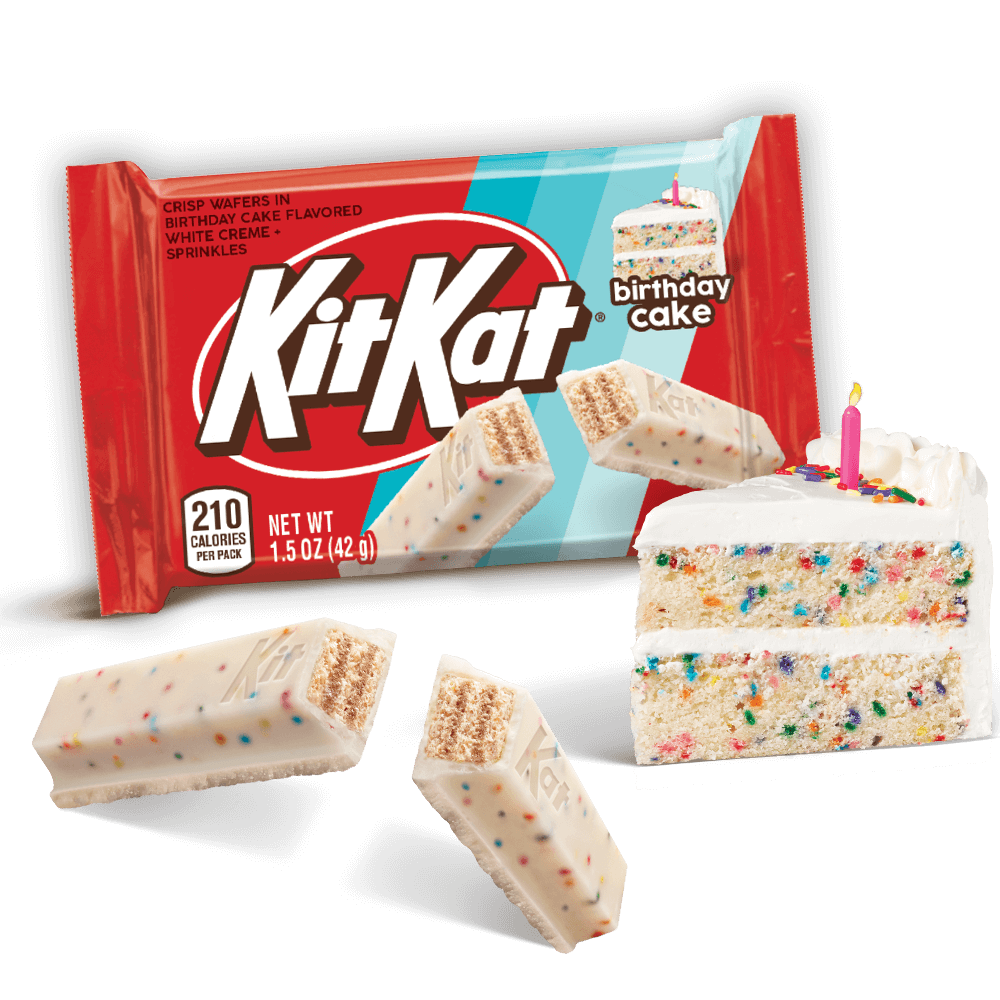kit kat birthday cake bar
